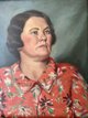 Portrait of Mary Kate (Vahey) Walsh - oil, by Ethel R. Foster, 1938 Portrait of Mary Kate (Vahey) Walsh - oil, by Ethel R. Foster, 1938